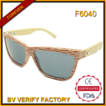 Lunettes de soleil F6040 la main haute qualité populaire bambou de gros en Chine